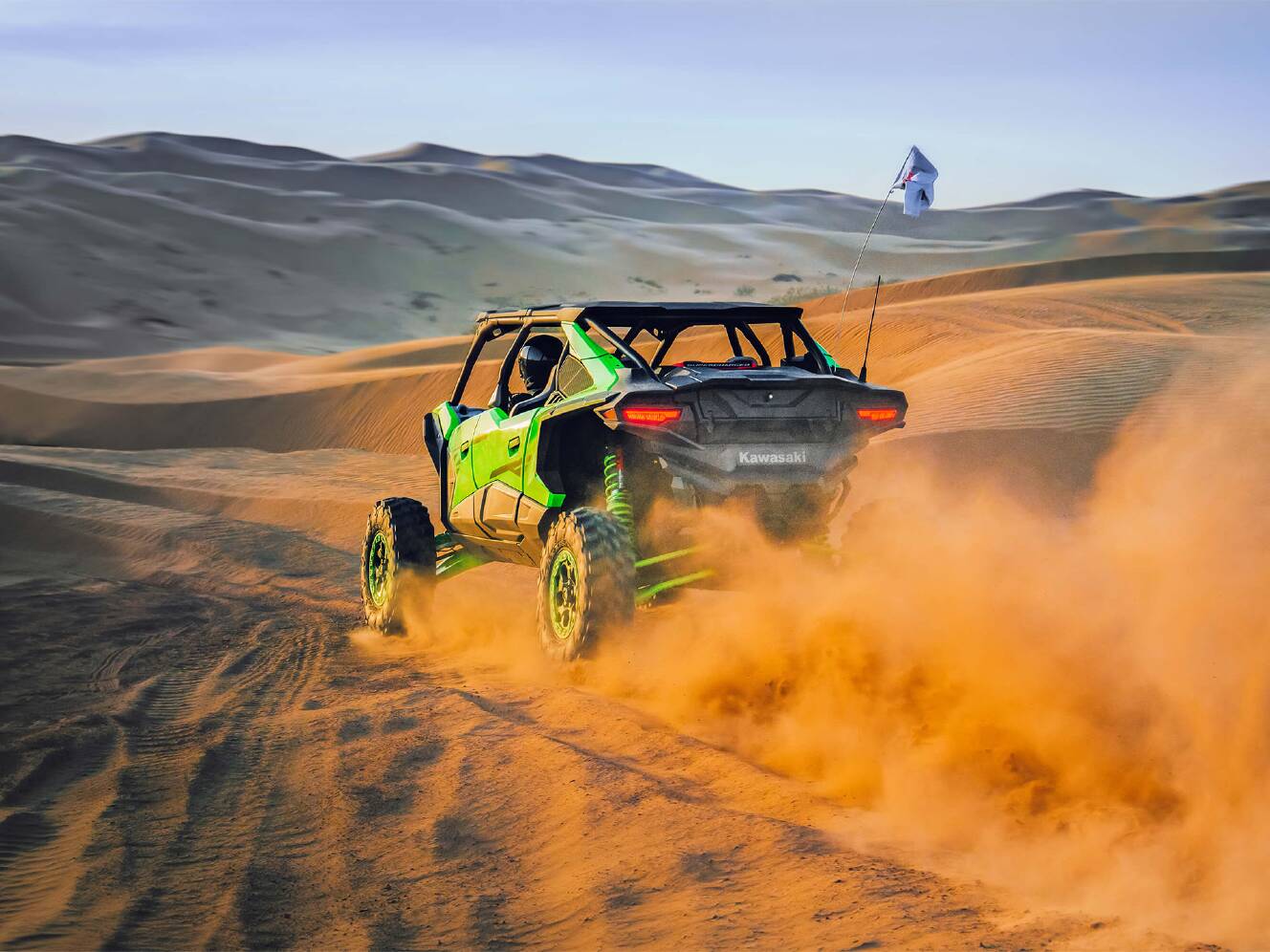 A photo of this 2026 Kawasaki Teryx®4 H2 Deluxe eS