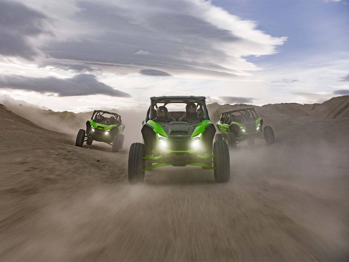 A photo of this 2026 Kawasaki Teryx®4 H2 Deluxe eS