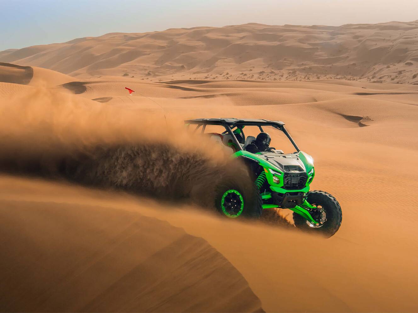 A photo of this 2026 Kawasaki Teryx®4 H2 Deluxe eS