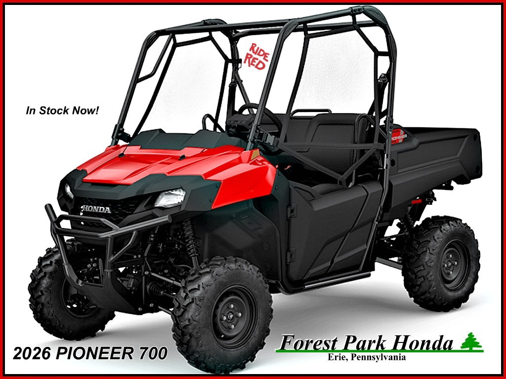 2026 Honda Pioneer 700 UTV/Utility ATV