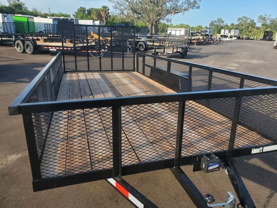 2026 Down 2 Earth Trailers 7X16 TA UTILITY 2 FT SIDES in Punta Gorda, FL