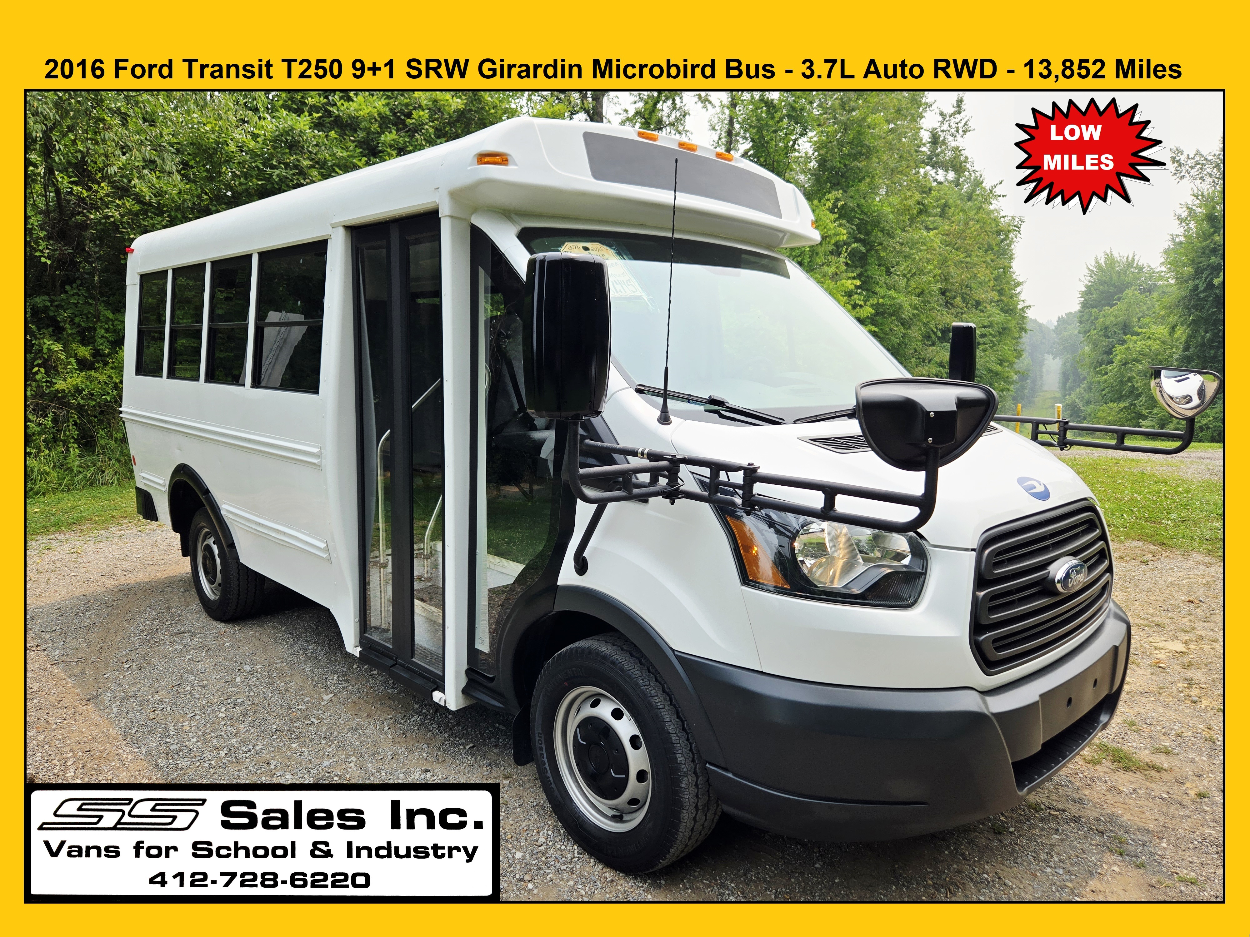 2016 FORD TRANSIT 250 in Allison Park, PA