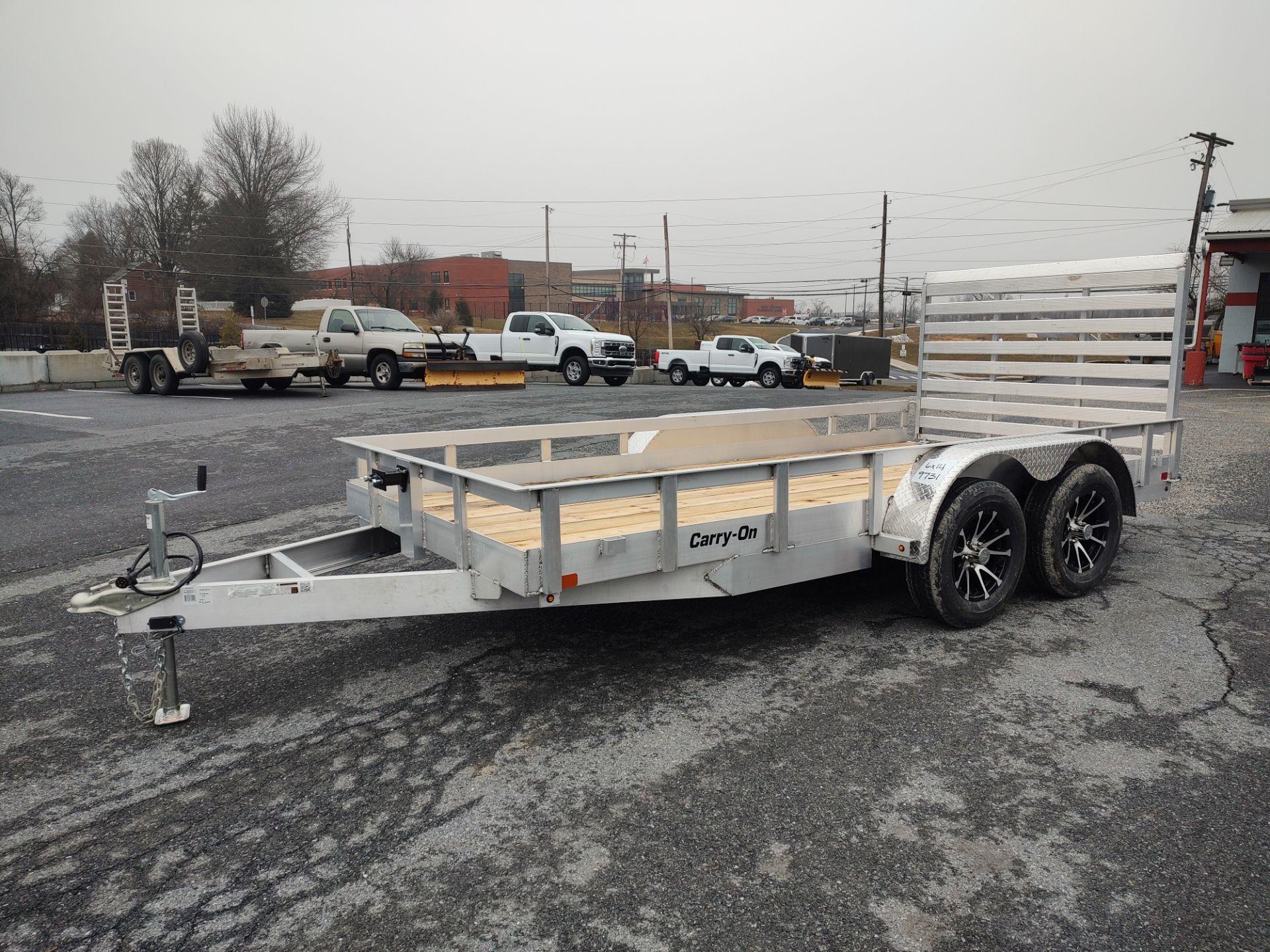 2026 Carry-On Trailers 14X76 AGW Aluminum Utility Trailer 7K in Harrisburg, PA
