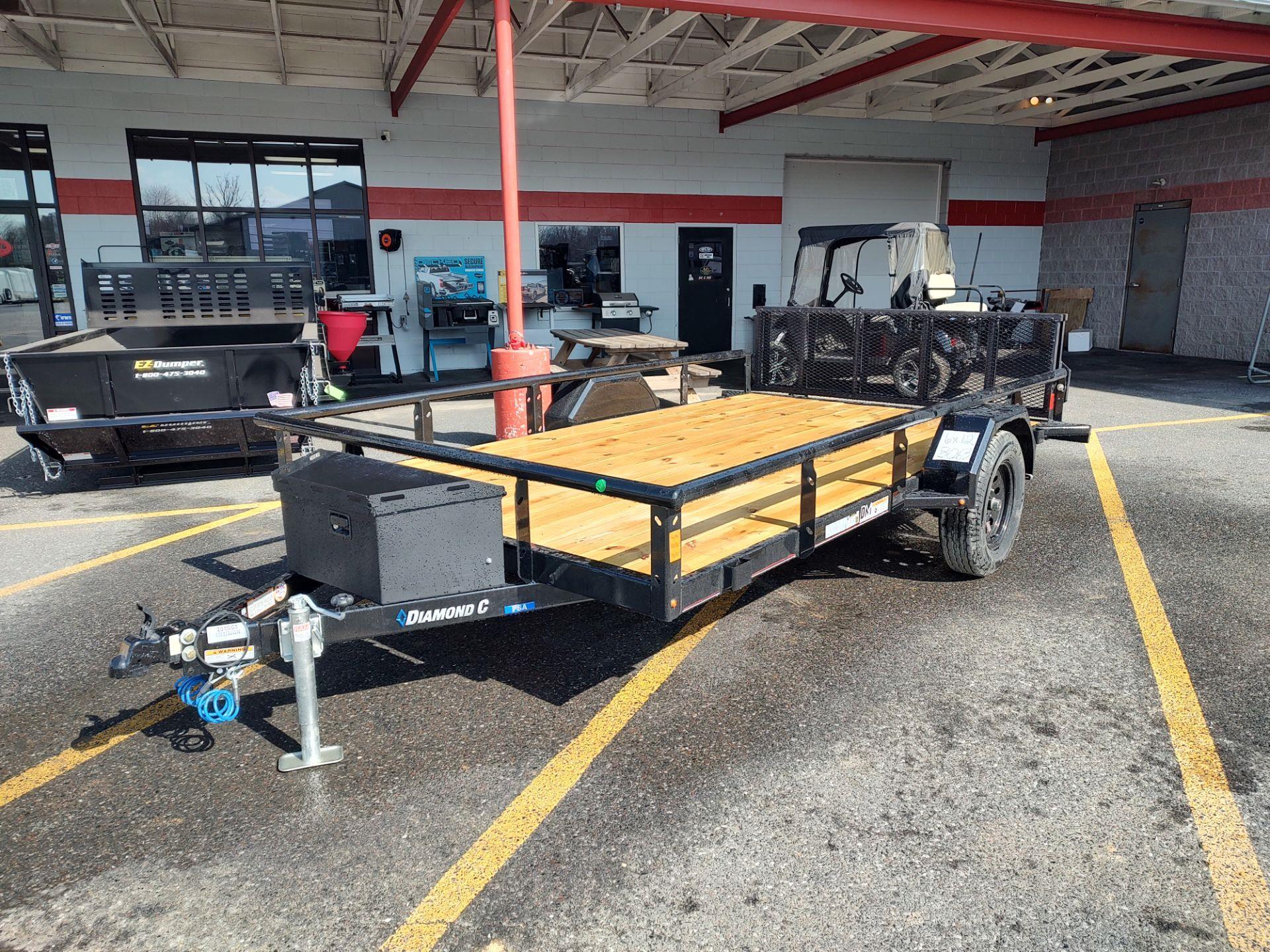 2026 Diamond C Trailers 12X83 PSA Utility Trailer 3K in Harrisburg, PA