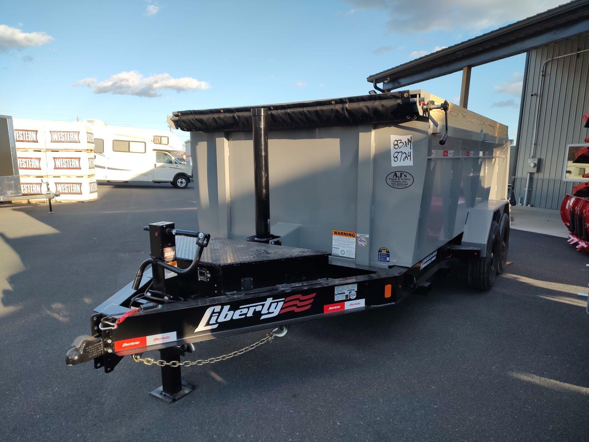 2026 Liberty Trailers 83x14 LD Dump Trailer 40HS 15.4K in Harrisburg, PA