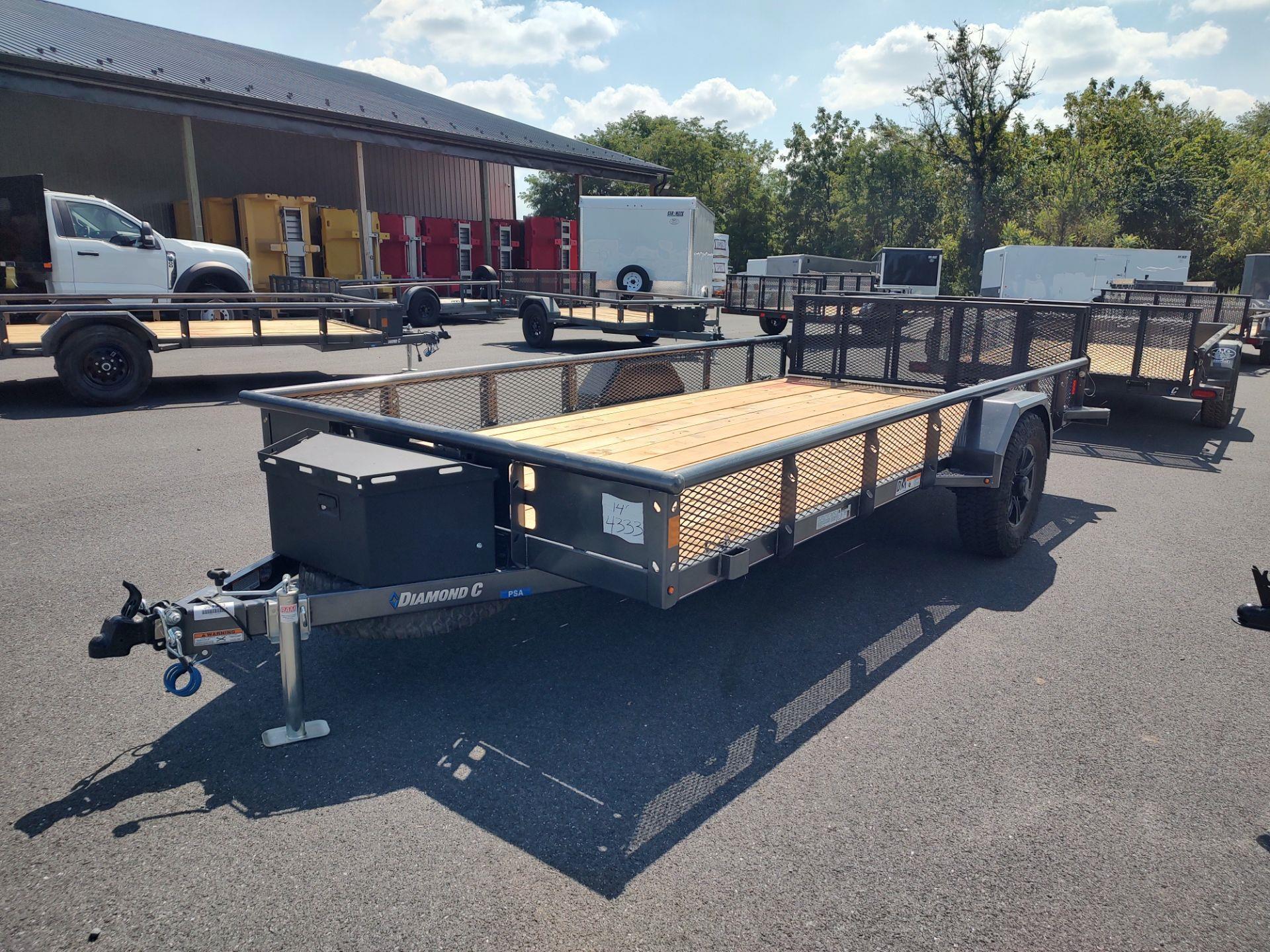 2026 Diamond C Trailers 14X83 PSA Utility Trailer 3K Venture Edition Mesh in Harrisburg, PA