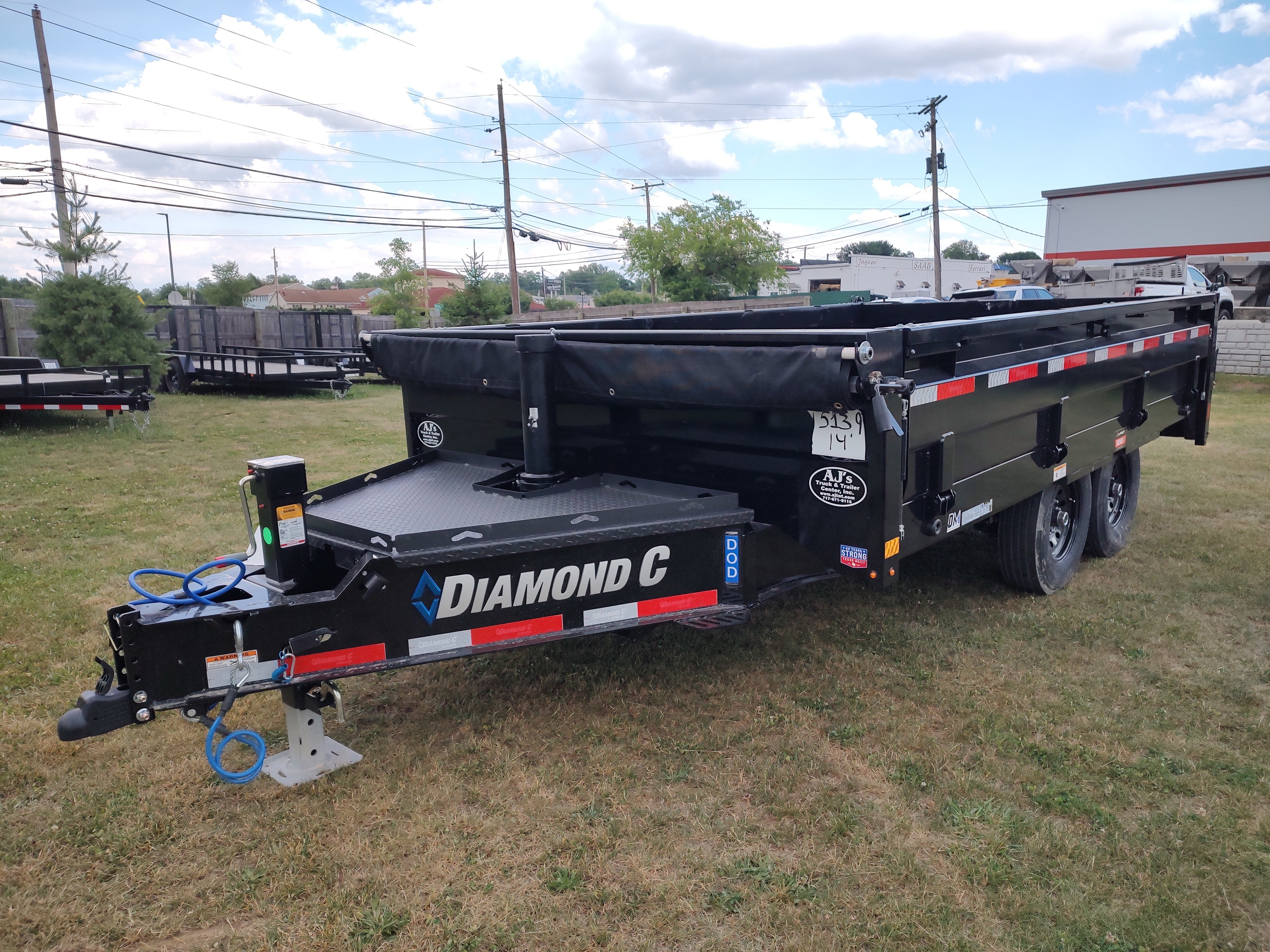 2026 Diamond C Trailers 14x96 DOD Deck Over Dump Trailer 15.5K in Harrisburg, PA