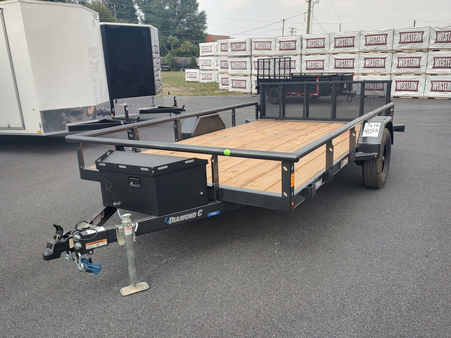 2026 Diamond C Trailers 12X83 PSA Utility Trailer 3K in Harrisburg, PA