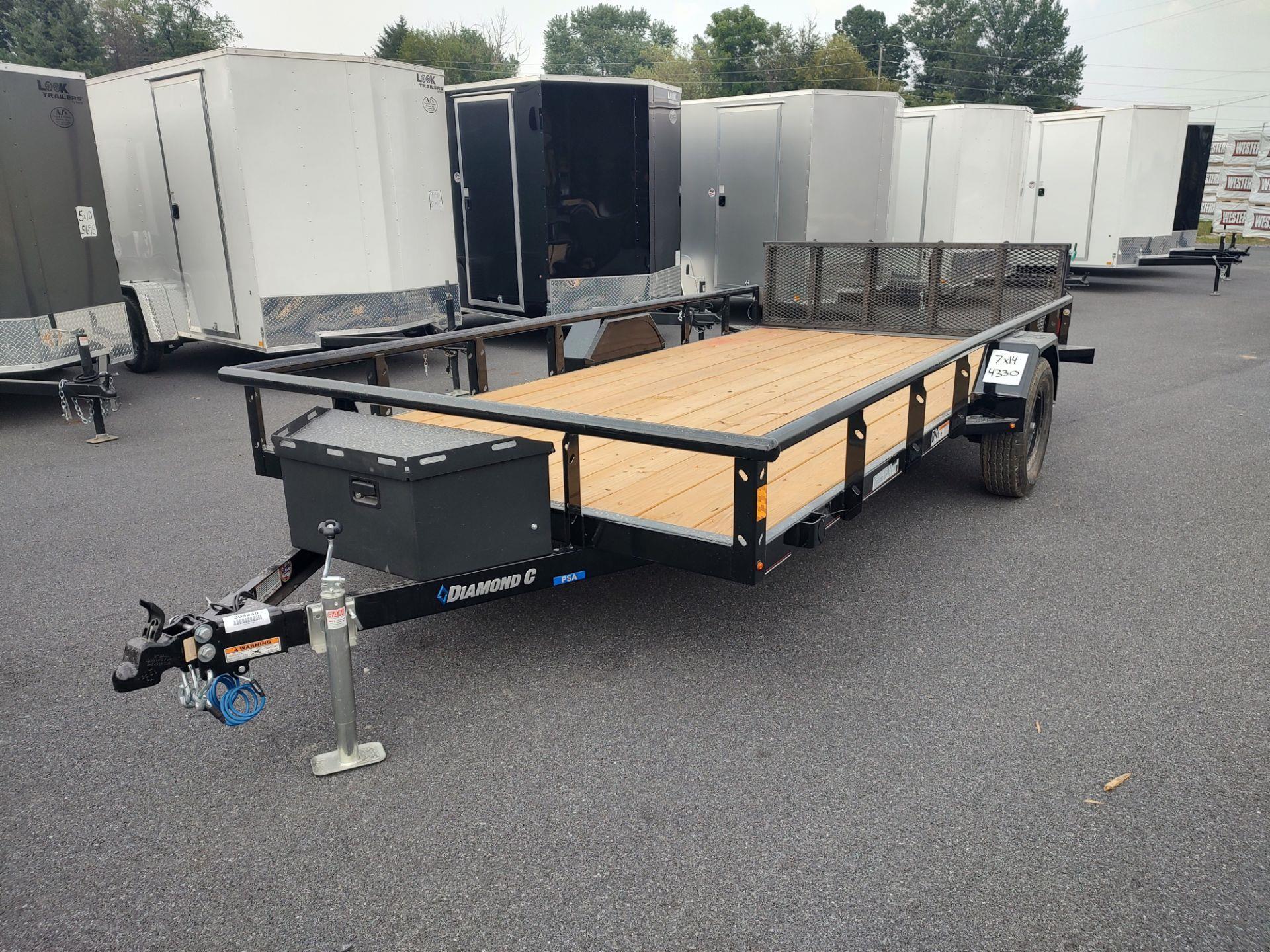 2026 Diamond C Trailers 14X83 PSA Utility Trailer 3K in Harrisburg, PA