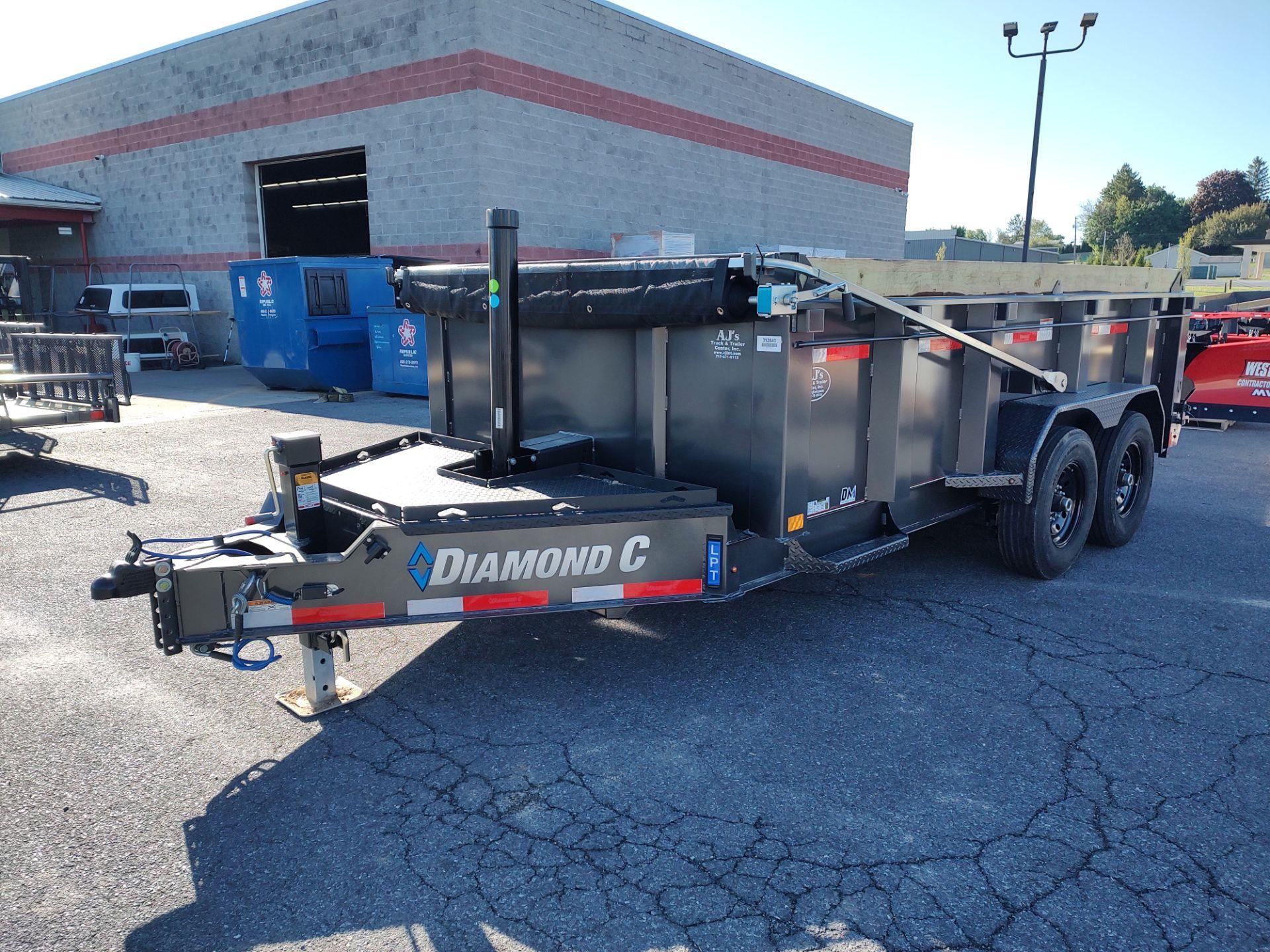 2026 Diamond C Trailers 14x82 LPT Dump Trailer 15.5K 32HS BB 10Ga in Harrisburg, PA