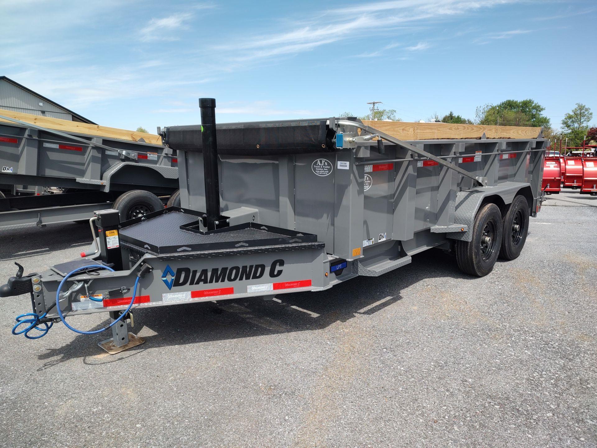2026 Diamond C Trailers 14x82 LPT Dump Trailer 15.5K 32HS BB 10Ga in Harrisburg, PA