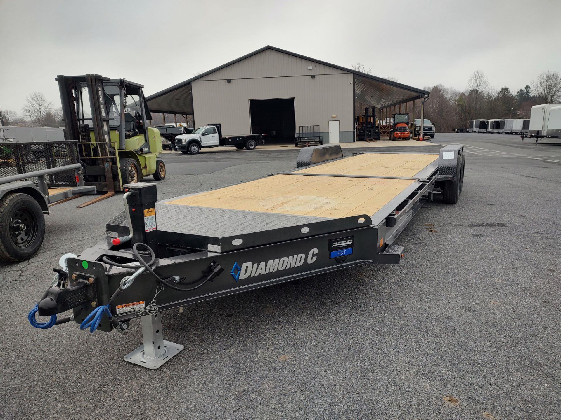 2025 Diamond C Trailers 22X80 HDT208 Equipment Trailer 18K in Harrisburg, PA