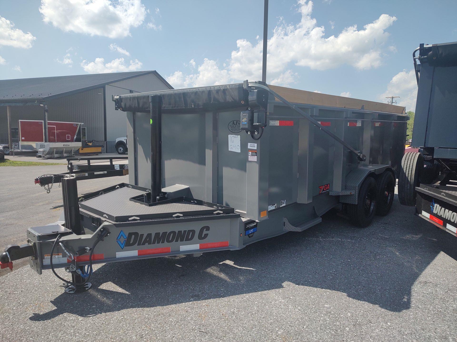 2025 Diamond C Trailers 16X81 LPT Pacesetter Dump Trailer 44HS BB 7GA 18K in Harrisburg, PA
