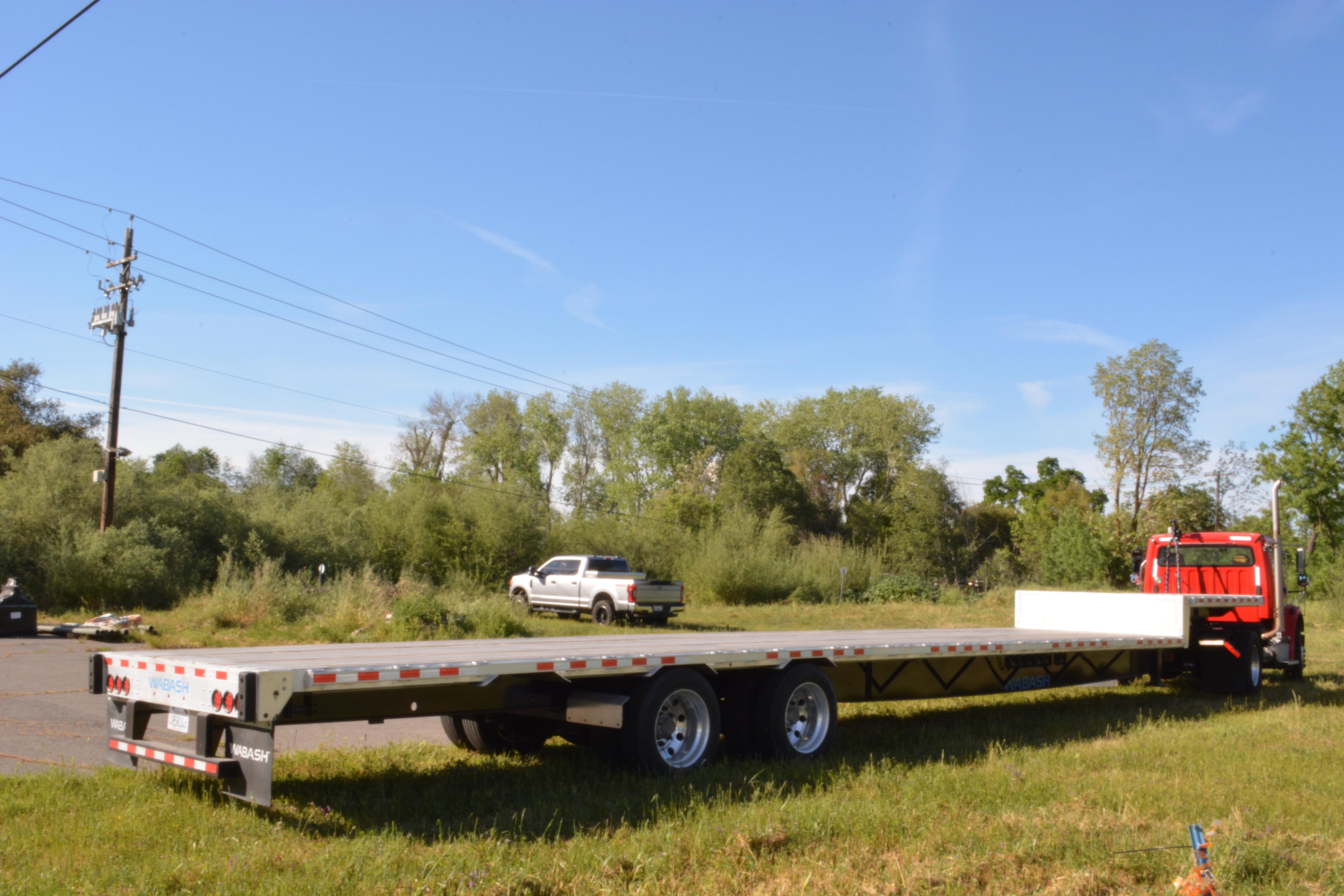 2024 WABASH 53 FT COMBO FLATBED in Rocklin, CA