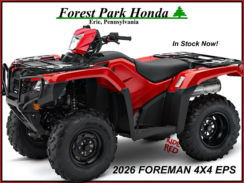 2026 Honda FourTrax Foreman 4x4 EPS in erie PA