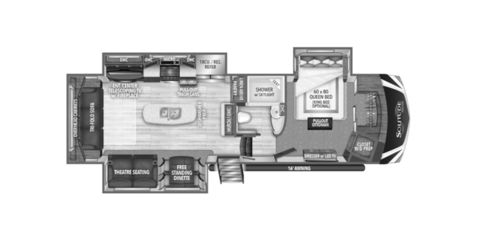 A photo of this 2017 Grand Design Solitude 310GK