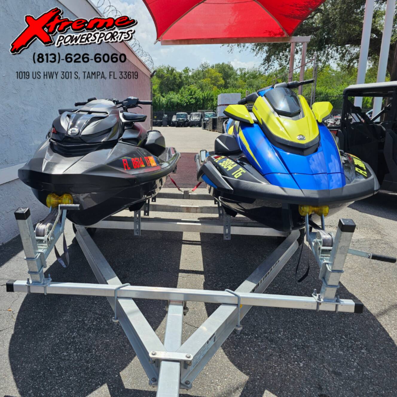 A photo of this 2022 Sea-Doo SEA-DOO 300 RXR-X, YAMAHA FX SVITO, CONTINENTAL TRAILER