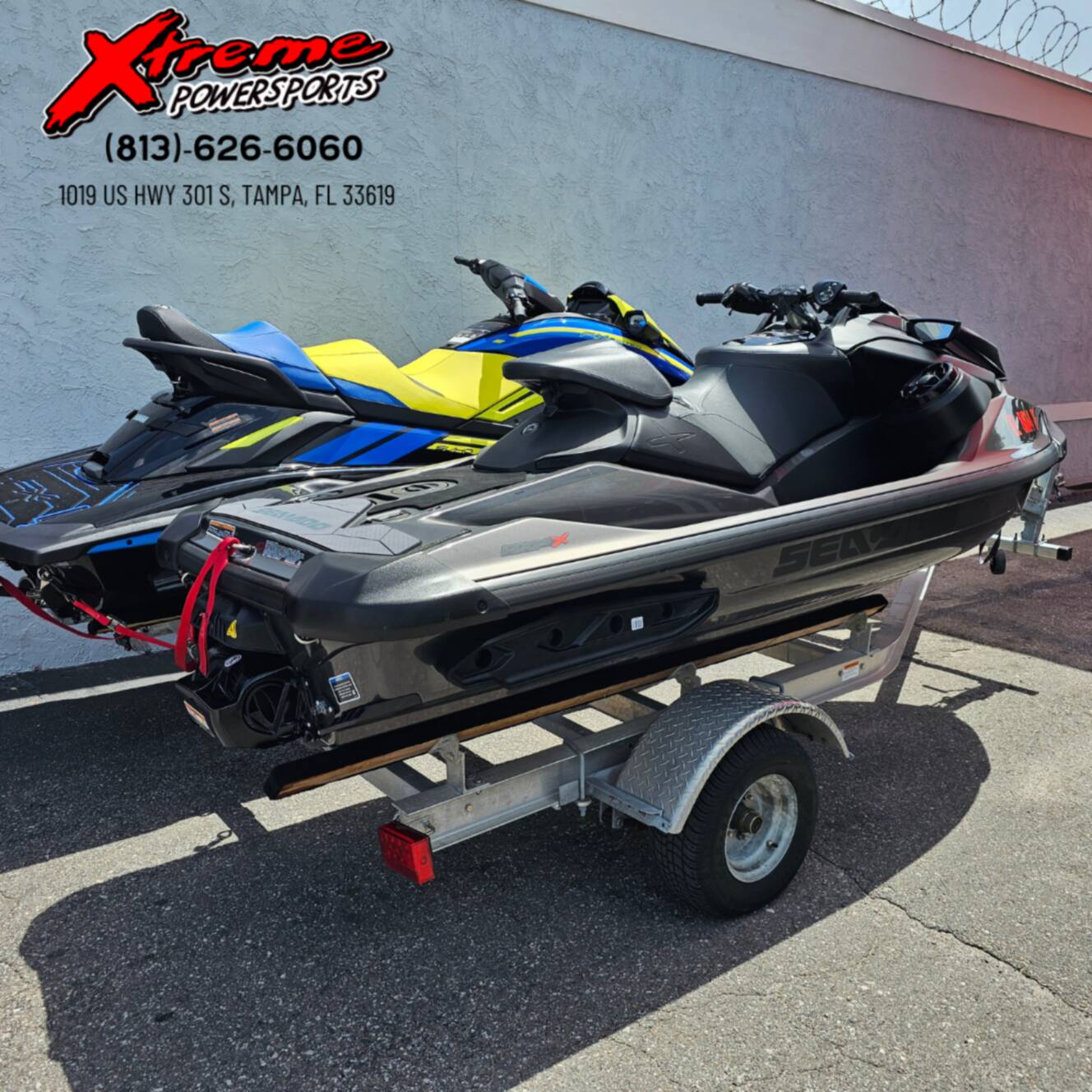 A photo of this 2022 Sea-Doo SEA-DOO 300 RXR-X, YAMAHA FX SVITO, CONTINENTAL TRAILER