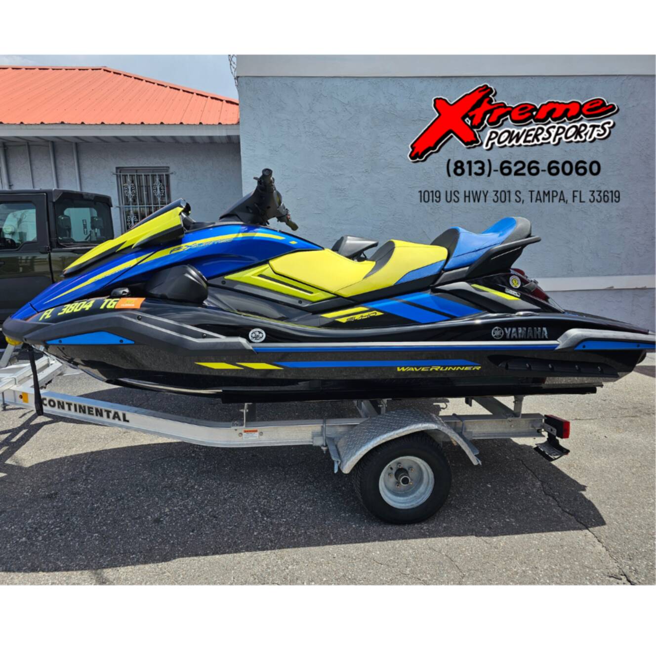 A photo of this 2022 Sea-Doo SEA-DOO 300 RXR-X, YAMAHA FX SVITO, CONTINENTAL TRAILER
