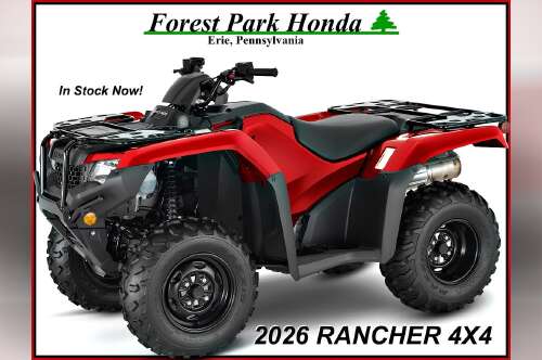 2026 Honda FourTrax Rancher 4x4 in erie PA