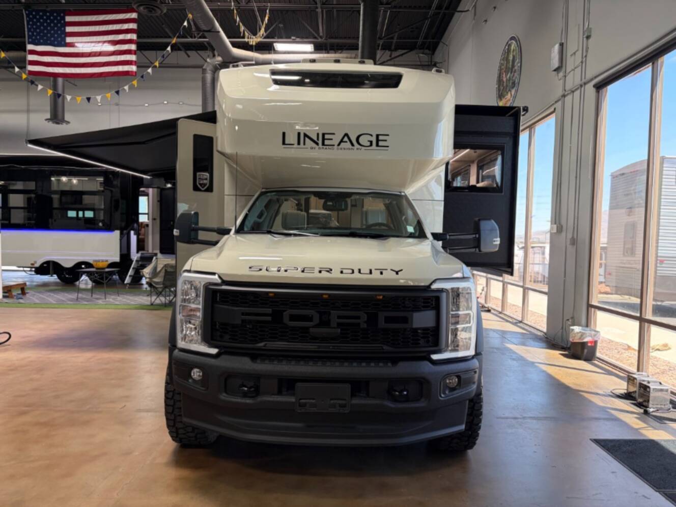 A photo of this 2027 Grand Design Lineage Series F 31ZW5