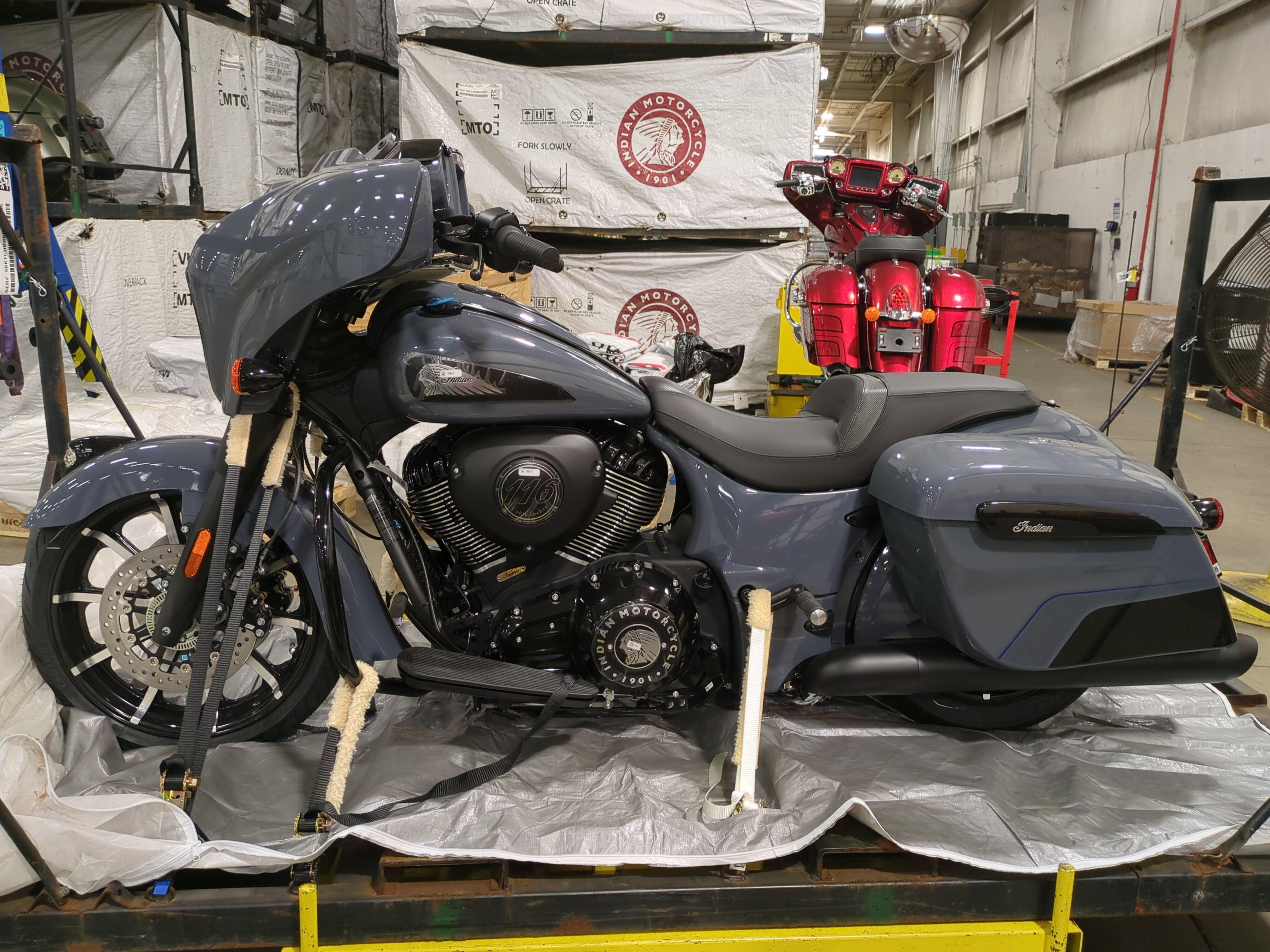 2024 Indian Motorcycle Chieftain Dark Horse ICON with Graphics DARK HORSE in Auburn, MA