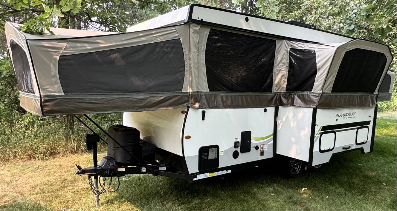A photo of this 2022 Forest River FLAGSTAFF HIGH WALL SERIES HW29SC
