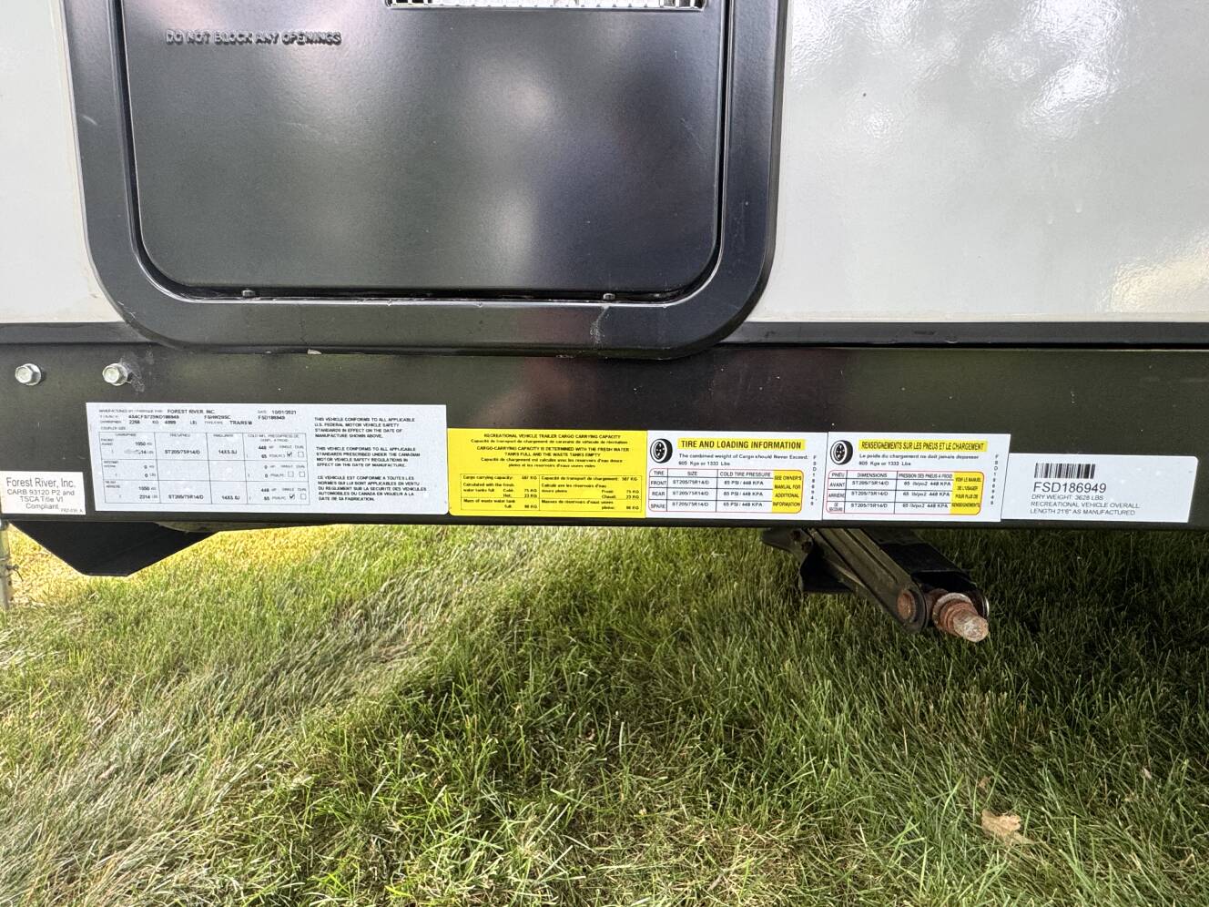 A photo of this 2022 Forest River FLAGSTAFF HIGH WALL SERIES HW29SC