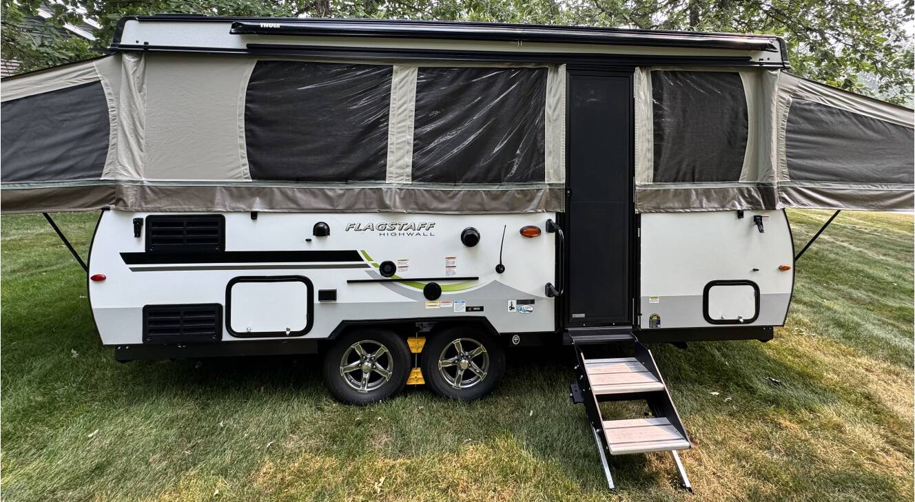 A photo of this 2022 Forest River FLAGSTAFF HIGH WALL SERIES HW29SC