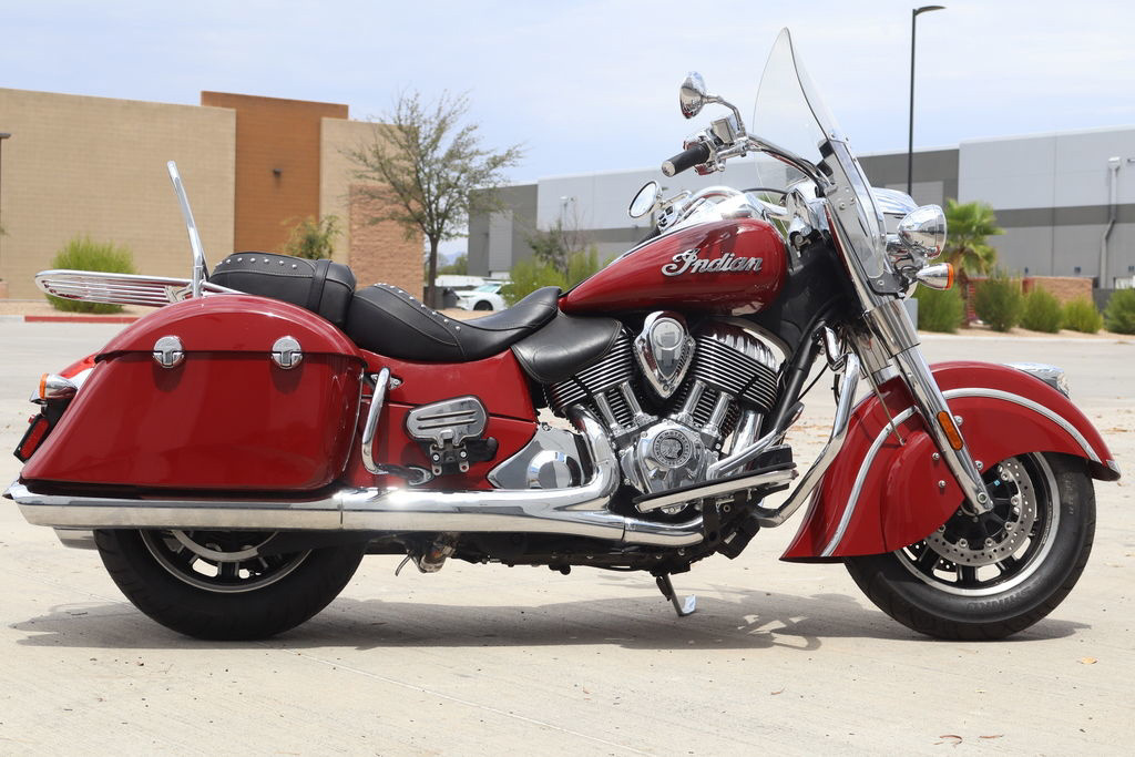 2017 Indian Springfield Indian Motorcycle Red Blue Sapphire O in Goodyear, AZ