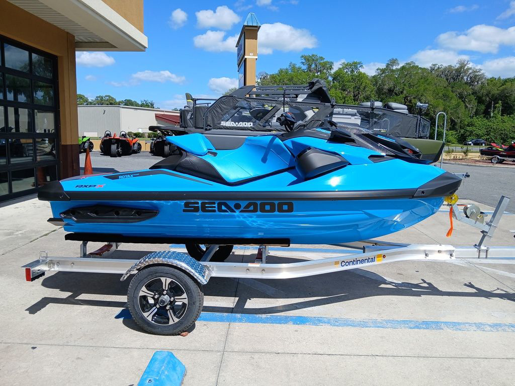 2026 Sea-Doo RXP-X 325 Tech, BRP Premium A, Ibr Gulfstream Blu X 325 in Ocala, FL
