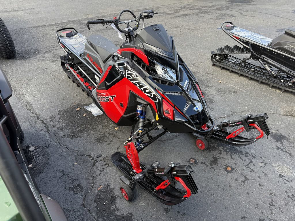 2026 Polaris Patriot Boost RMK Khaos 155 Indy Red / Gloss Black in kennewick WA