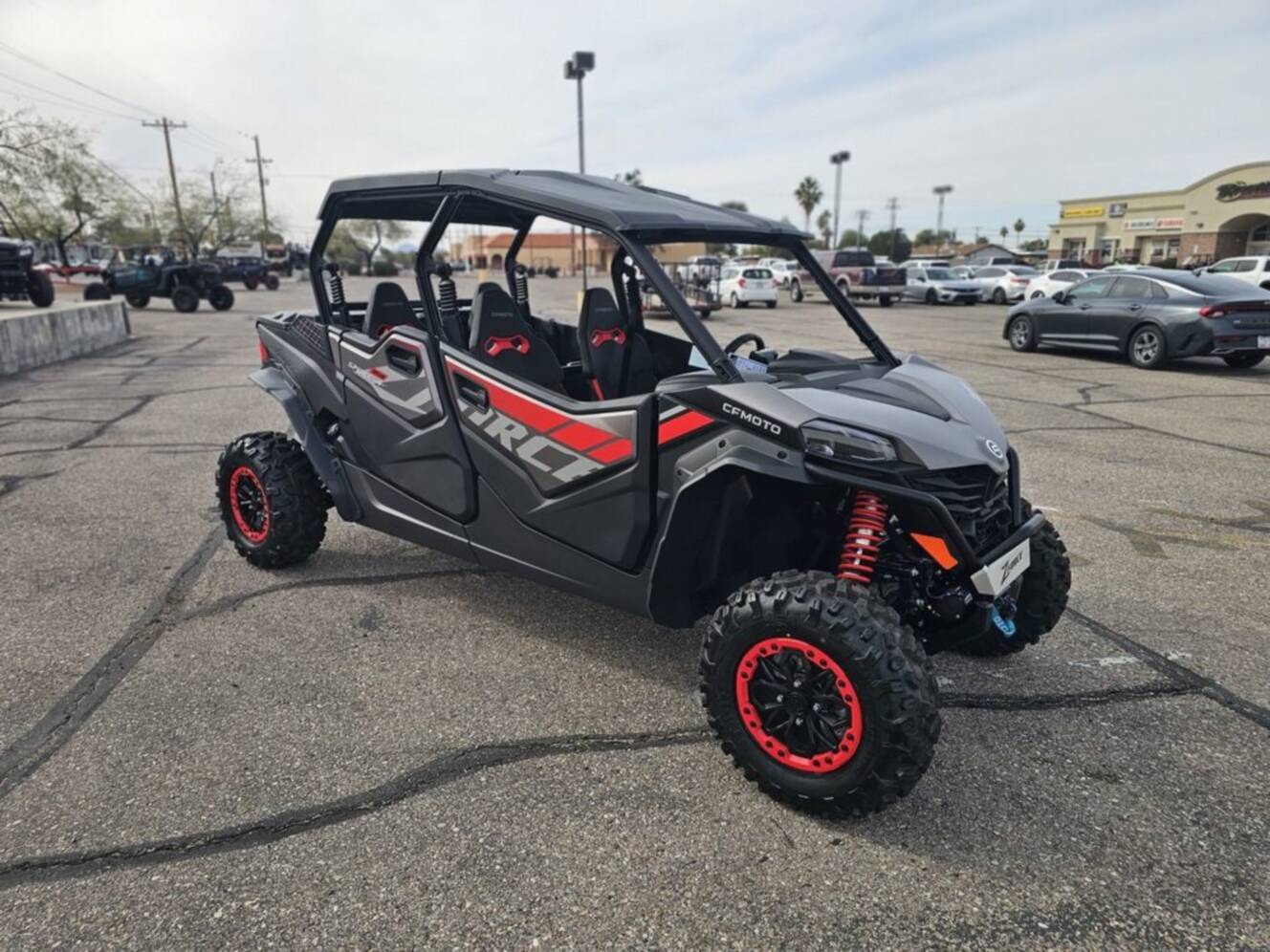 A photo of this 2026 CFMOTO ZFORCE 950 Sport 4