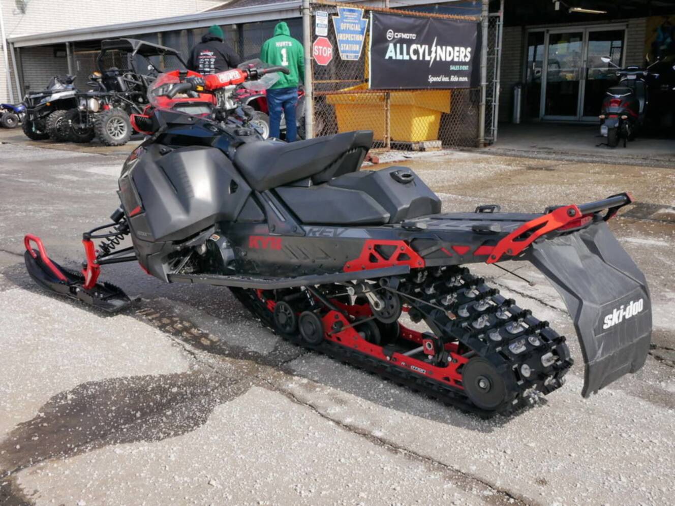 A photo of this 2020 Ski-Doo Renegade® X-RS® Rotax® 900 ACE TURBO Ice R. XT 1.