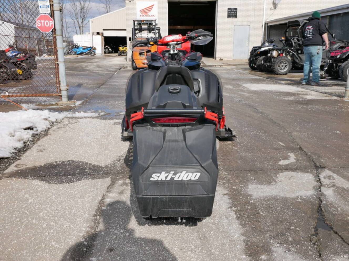 A photo of this 2020 Ski-Doo Renegade® X-RS® Rotax® 900 ACE TURBO Ice R. XT 1.