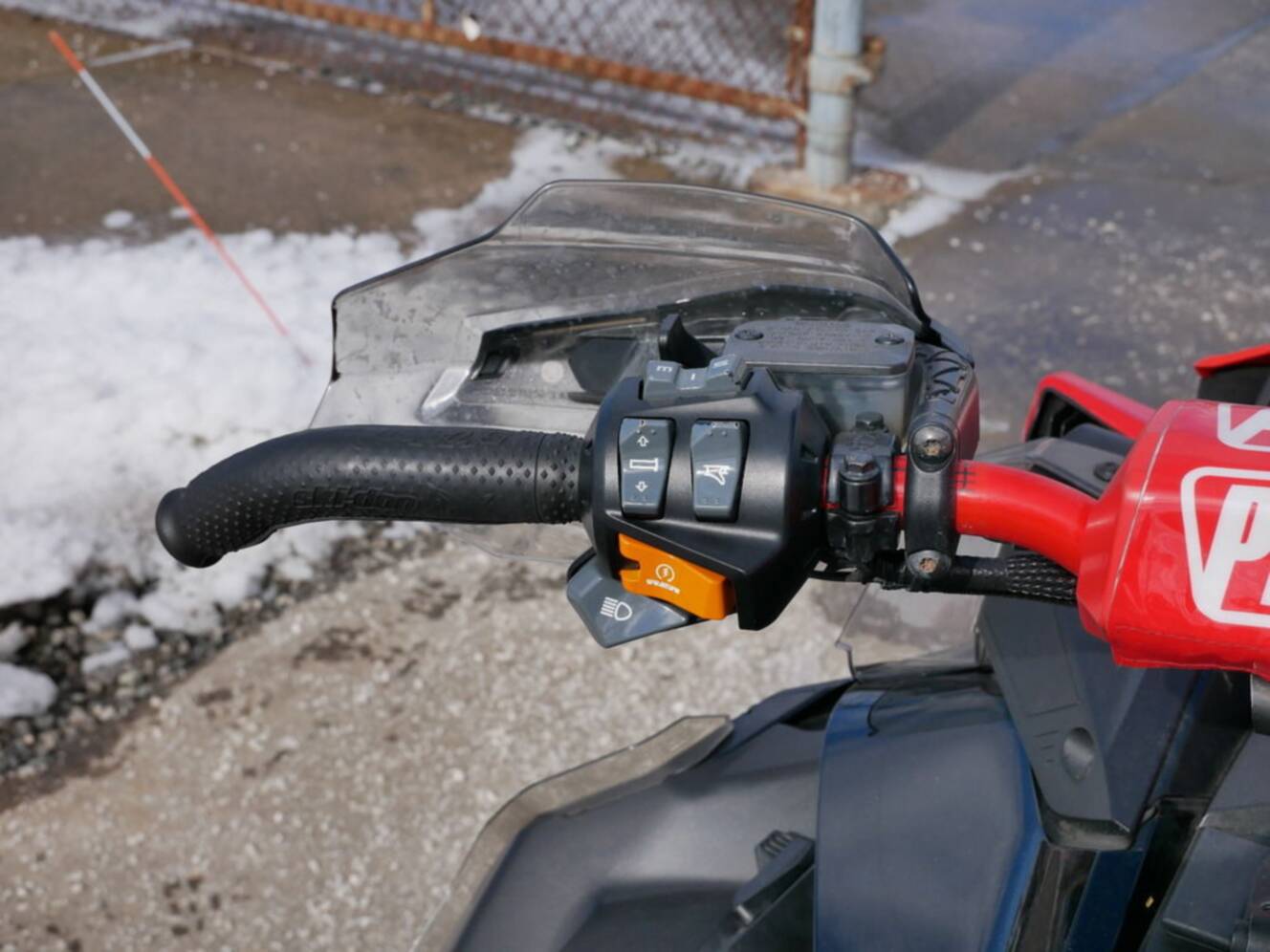A photo of this 2020 Ski-Doo Renegade® X-RS® Rotax® 900 ACE TURBO Ice R. XT 1.