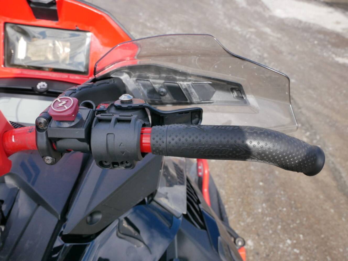A photo of this 2020 Ski-Doo Renegade® X-RS® Rotax® 900 ACE TURBO Ice R. XT 1.