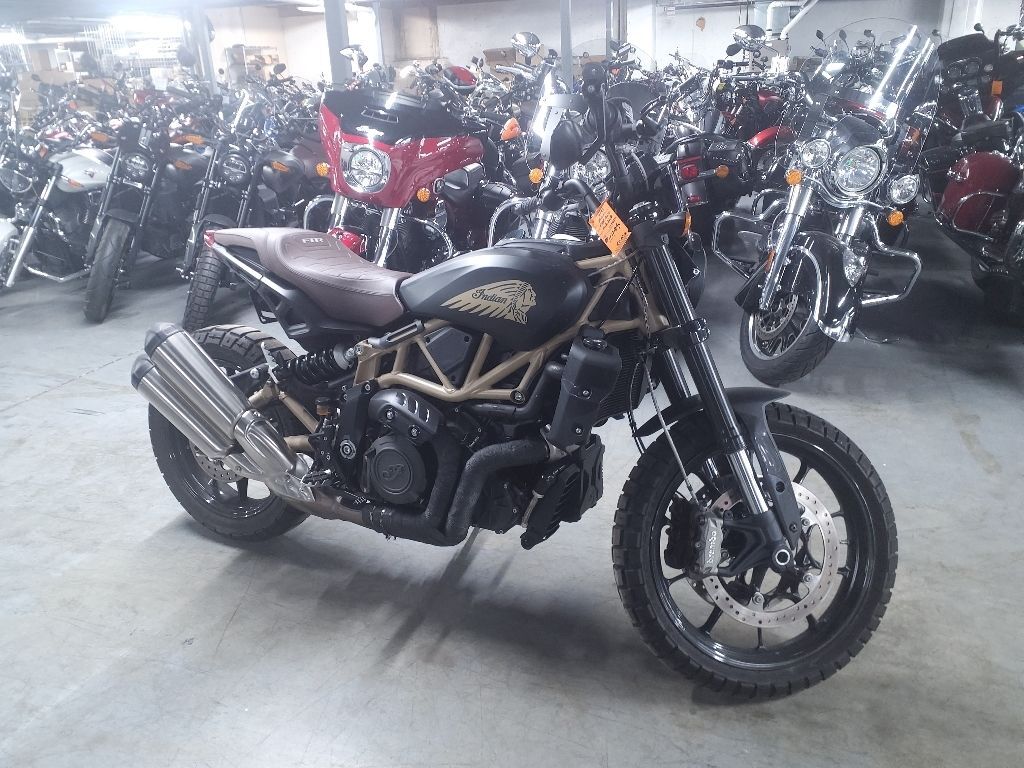 2023 Indian Motorcycle® FTR Stealth Gray/Orange Burst S in Augusta, ME