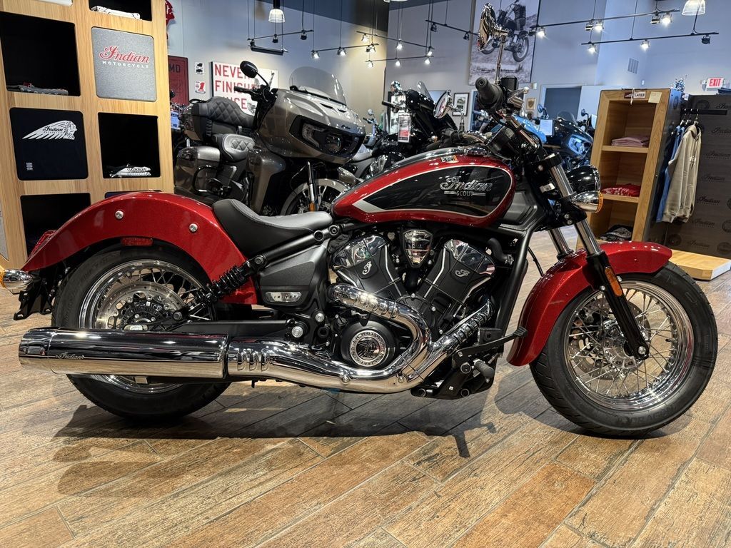 2026 Indian Motorcycle® Scout® Classic Sunset Red Metallic BASE in Hagerstown, MD