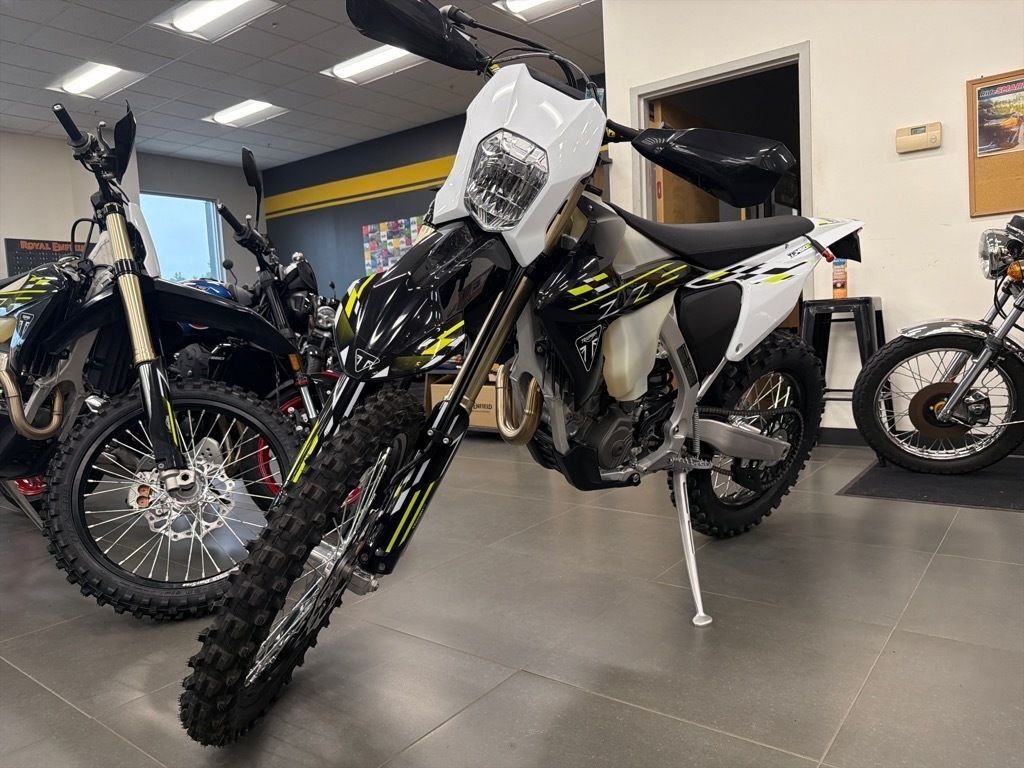 2026 Triumph TF 450-E Jet Black/Pure White 450-E in Augusta, ME