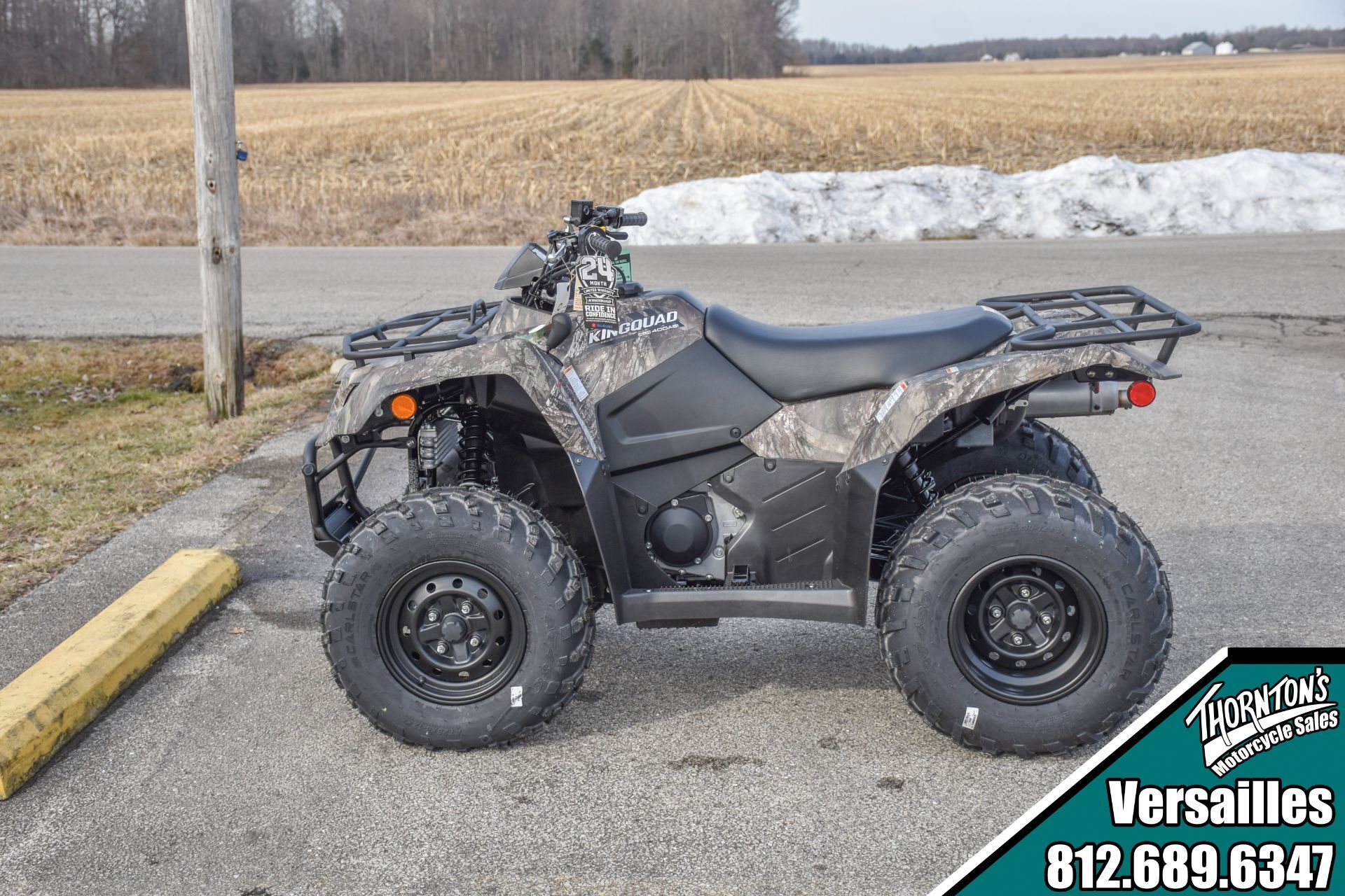 2025 Suzuki KingQuad 400ASi Camo in versailles IN