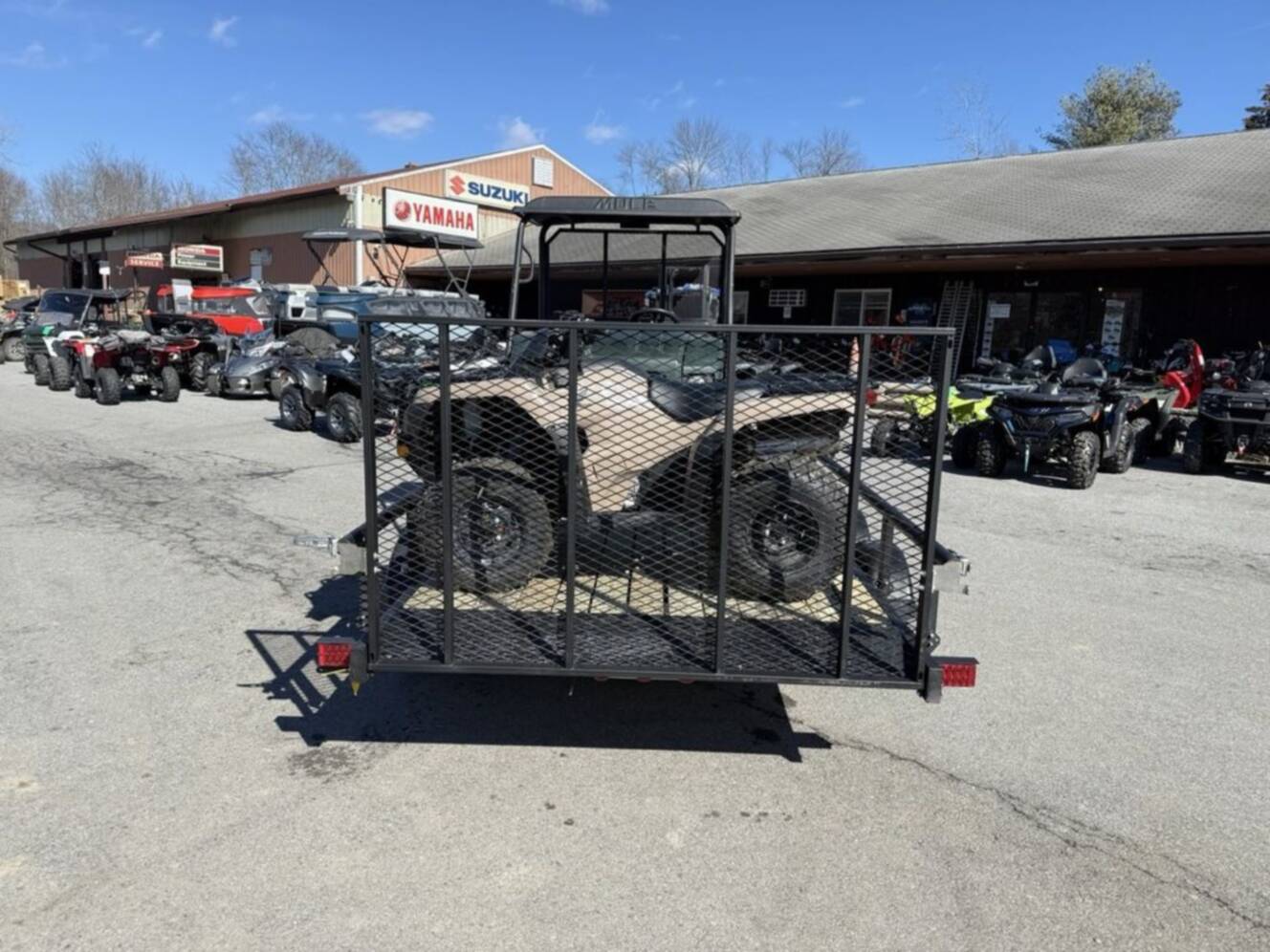 A photo of this 2026 Karavan 6.8 X 15 Ft. Steel Utility Trailer