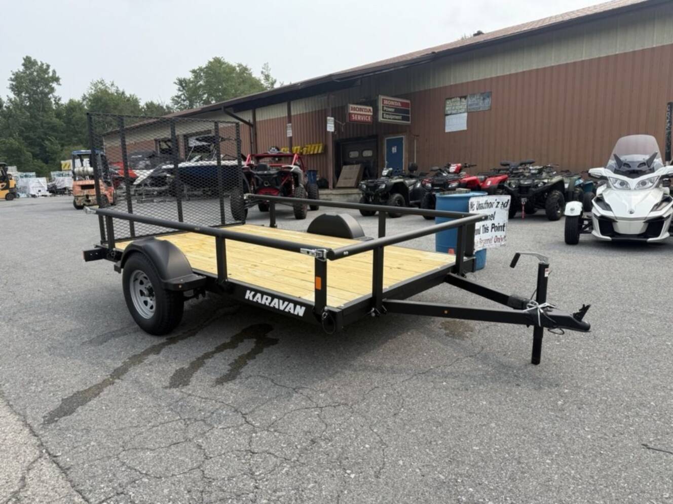 A photo of this 2027 Karavan 6 X 10 Ft. Steel Utility Trailer