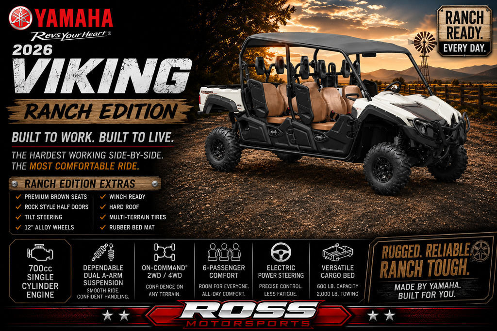 2025 Yamaha Viking VI EPS Ranch Edition in lufkin TX