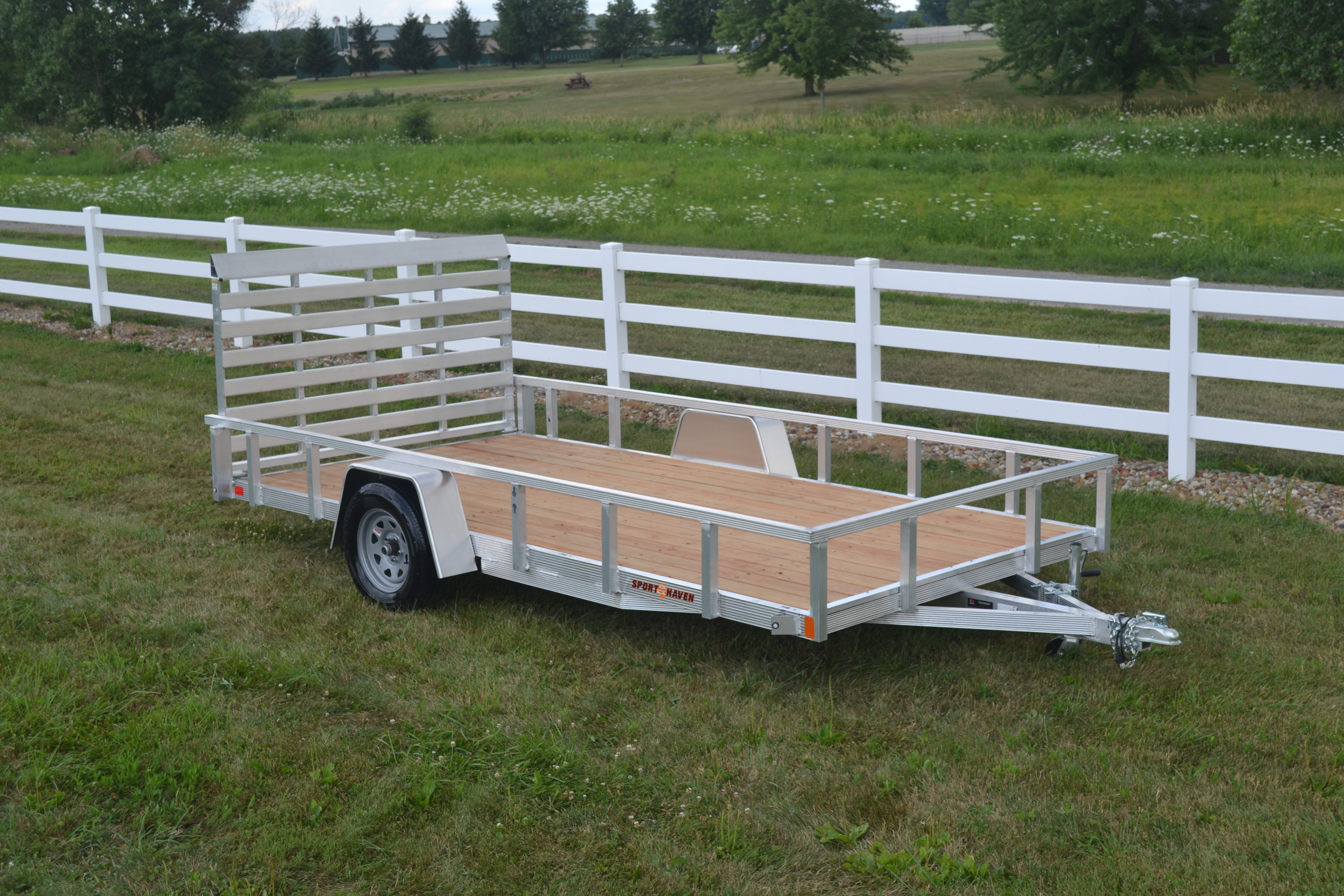 2026 Sport Haven 7x14 Aluminum Utility Trailer in Fair Haven, MI