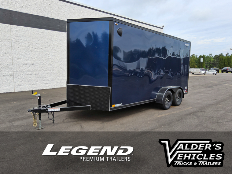 2026 Legend 7X16+2 STV ENCLOSED CARGO TRAILER (USED) in Hinckley, MN