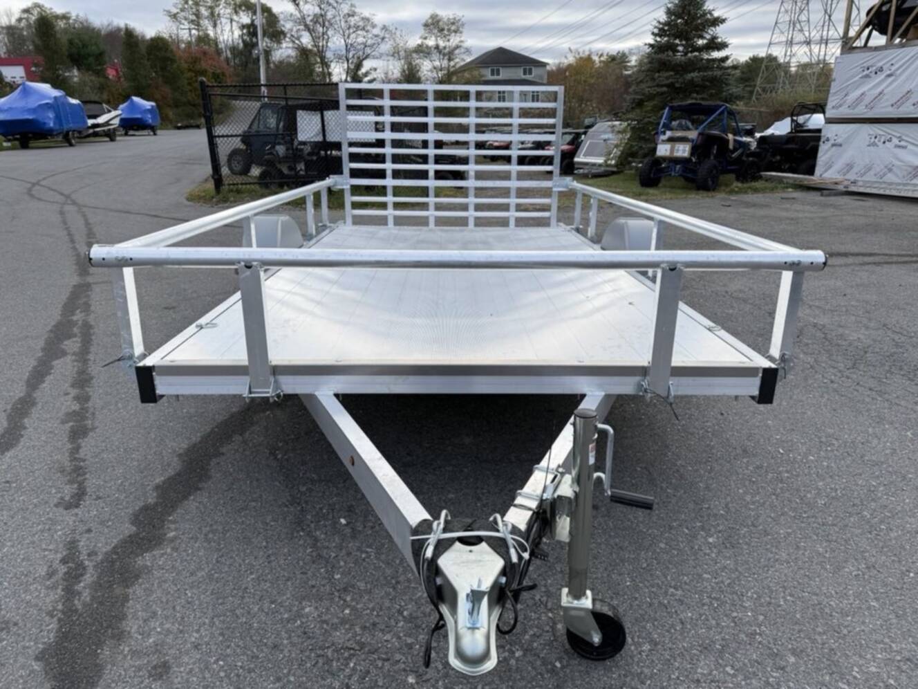 A photo of this 2026 Karavan 6.8 X 13 Ft. Aluminum Utility Trailer