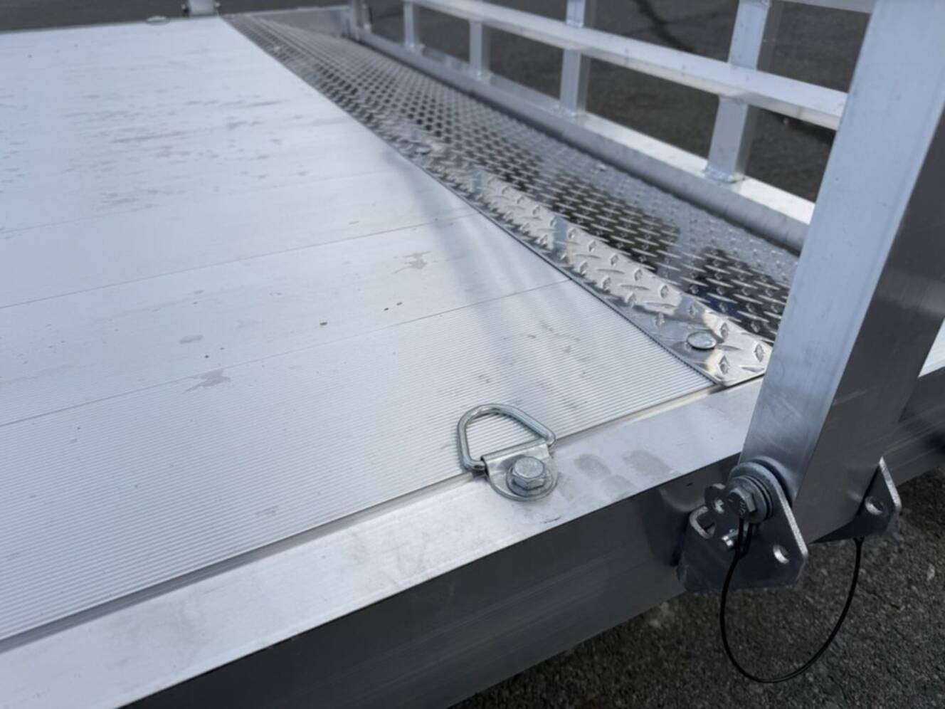 A photo of this 2026 Karavan 6.8 X 13 Ft. Aluminum Utility Trailer