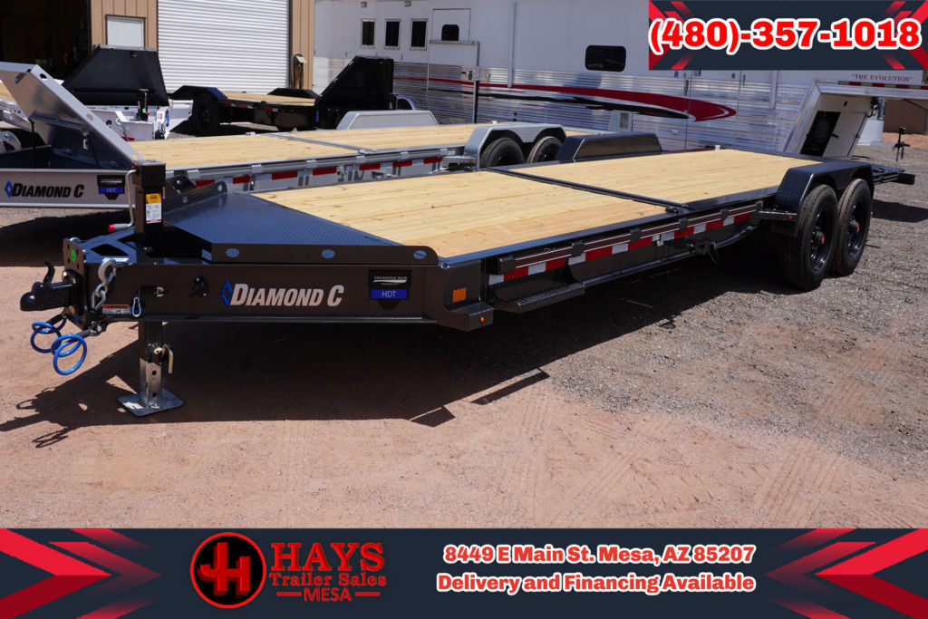 2026 Diamond C HDT210 24'x82" Hydraulic Dampened Tilt Equipment Traile in Mesa, AZ