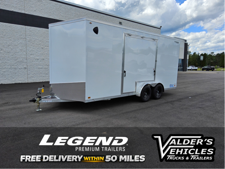 2027 Legend 7.5X18+2 TV ENCLOSED CARGO TRAILER in Hinckley, MN